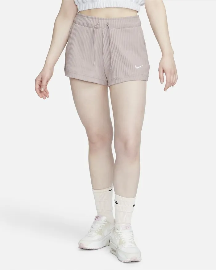 Women Sportswear Diffused Taupewhite Nike Shorts