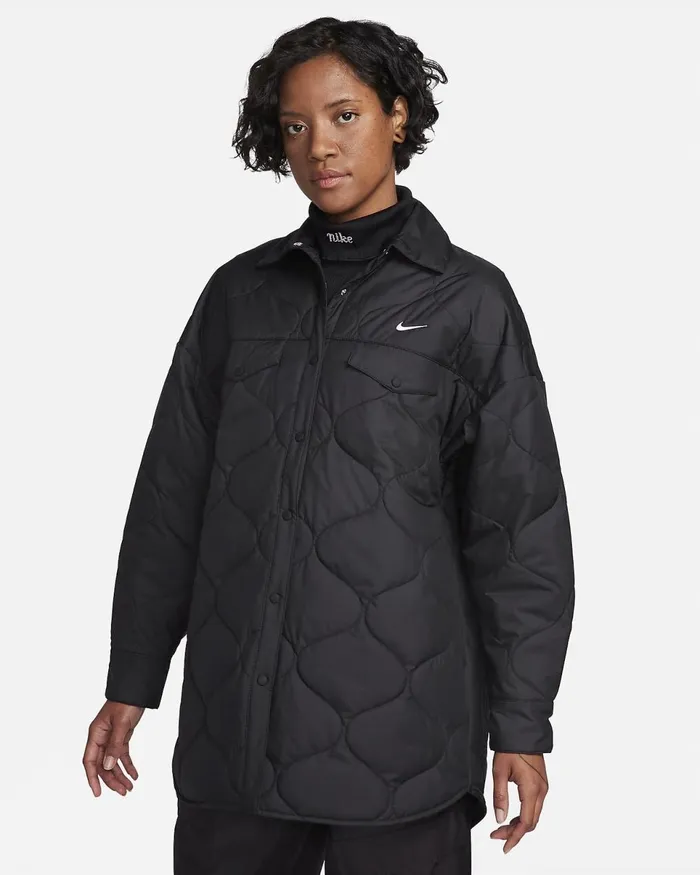 Women Sportswear Essential Blackwhite Nike Jackets