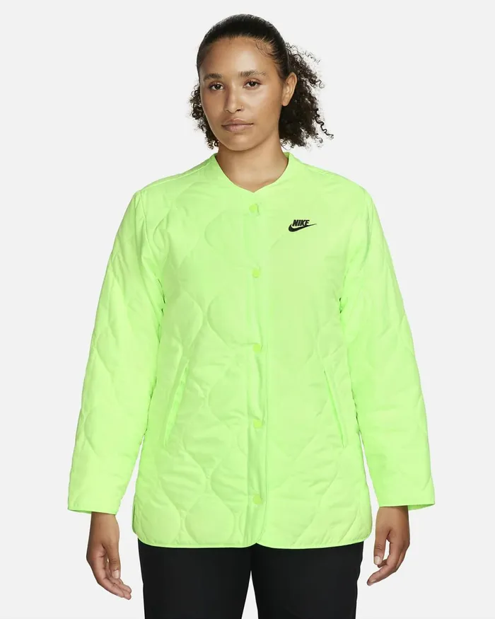 Women Sportswear Lime Blastlime Blastblack Nike Jackets