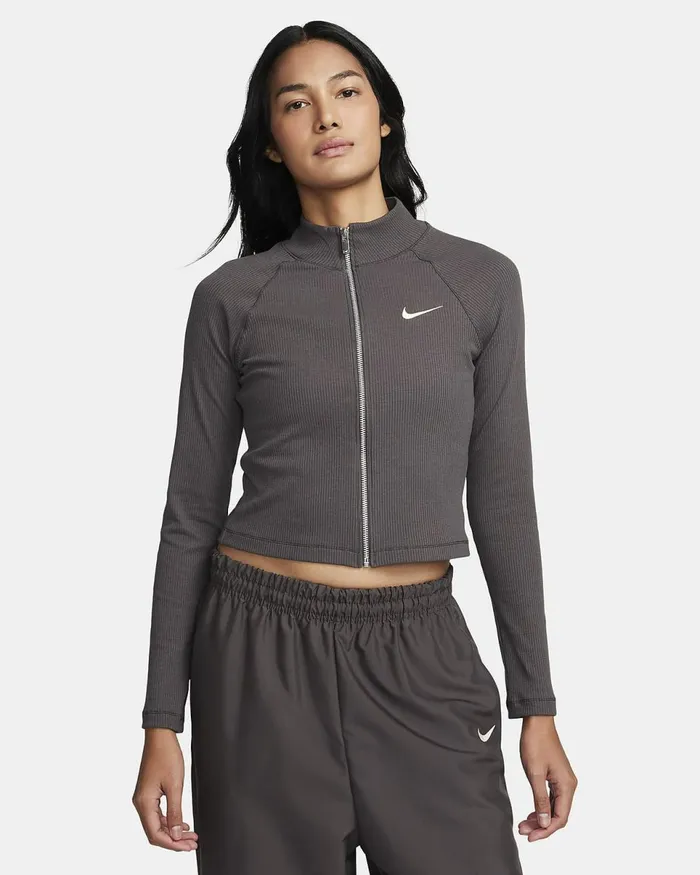 Women Sportswear Medium Ash Nike Jackets