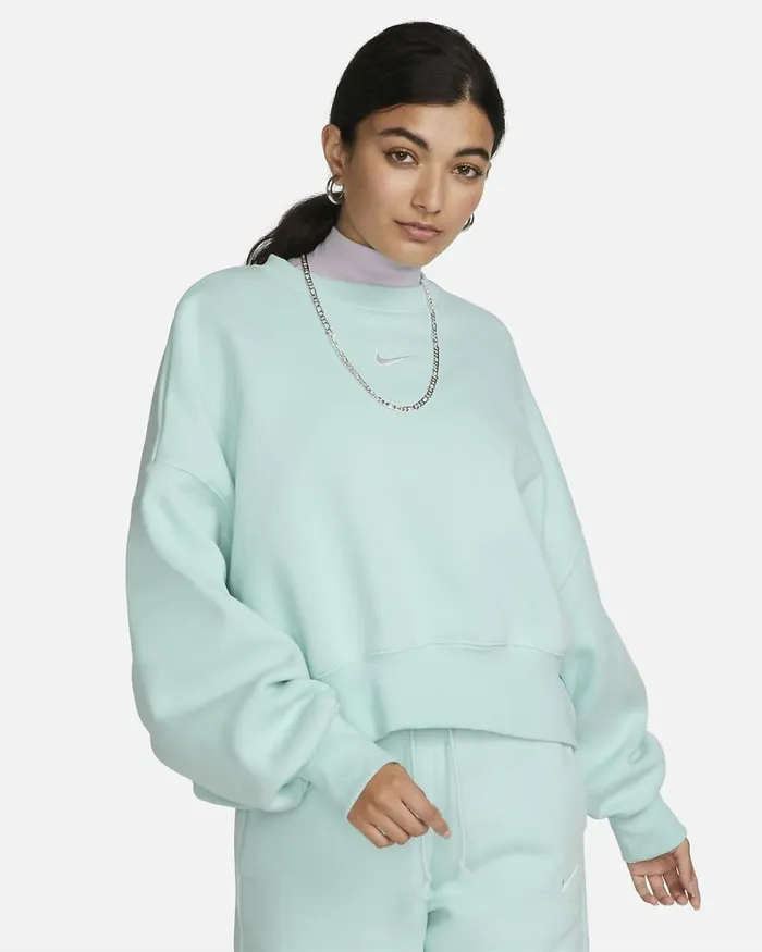 Women Sportswear Phoenix Fleece Jade Icesail Nike Hoodies And Sweatshirts