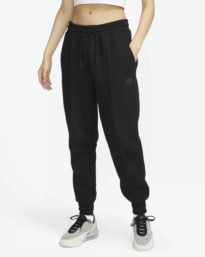 Women Sportswear Tech Fleece Blackblack Nike Trousers