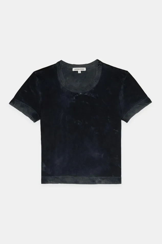 Women Standard Baby Tee Vintage Black COTTON CITIZEN Tees Women Standard Baby Tee Vintage Black COTTON CITIZEN Tees
