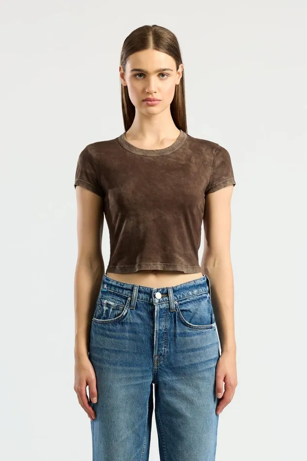 Women Standard Baby Tee Vintage Espresso COTTON CITIZEN Tees