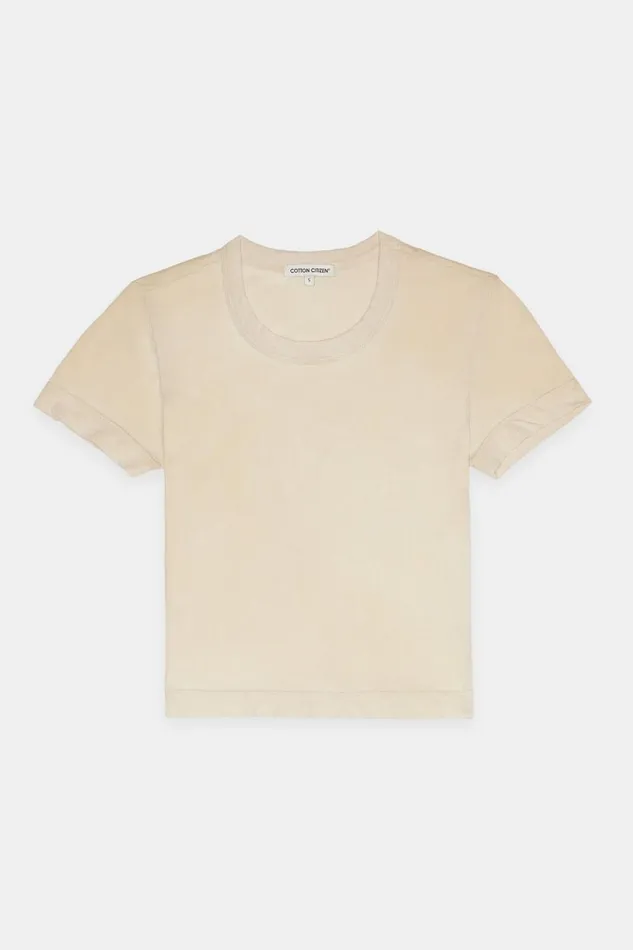 Women Standard Baby Tee Vintage Oatmeal COTTON CITIZEN Tees Women Standard Baby Tee Vintage Oatmeal COTTON CITIZEN Tees