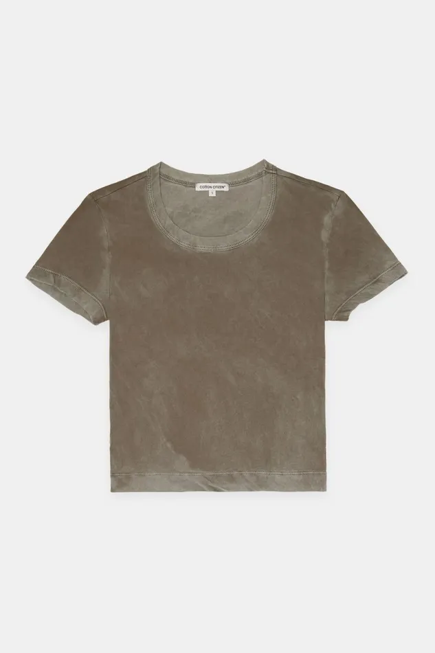 Women Standard Baby Tee Vintage Taupe COTTON CITIZEN Tees Women Standard Baby Tee Vintage Taupe COTTON CITIZEN Tees