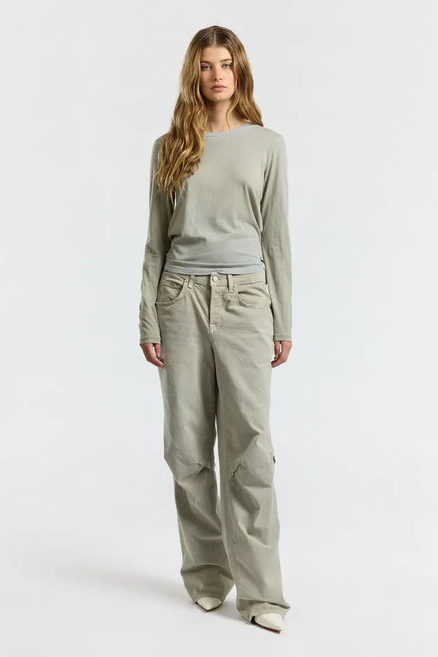 Women Standard Long Sleeve Shirt Vintage Chalk COTTON CITIZEN Shirts Women Standard Long Sleeve Shirt Vintage Chalk COTTON CITIZEN Shirts