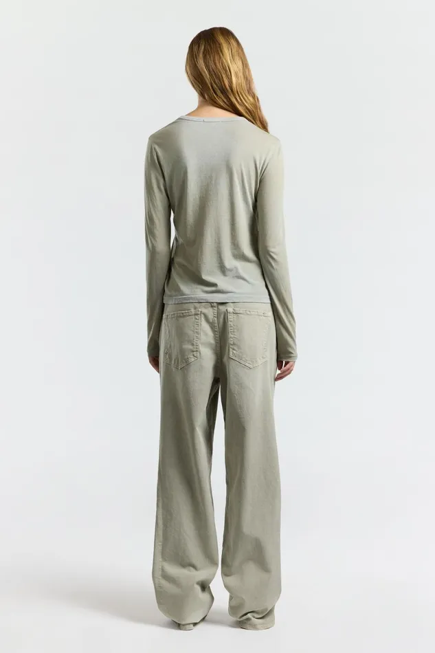 Women Standard Long Sleeve Shirt Vintage Chalk COTTON CITIZEN Shirts Women Standard Long Sleeve Shirt Vintage Chalk COTTON CITIZEN Shirts