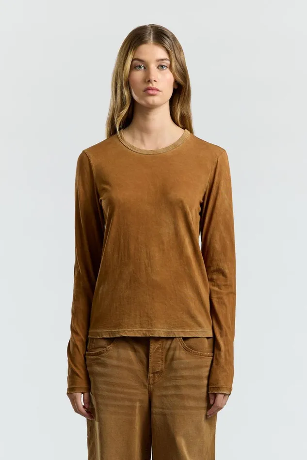 Women Standard Long Sleeve Shirt Vintage Cider COTTON CITIZEN Shirts
