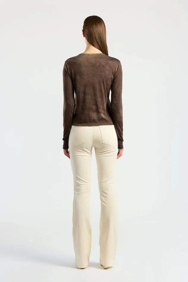 Women Standard Long Sleeve Shirt Vintage Espresso COTTON CITIZEN Shirts Women Standard Long Sleeve Shirt Vintage Espresso COTTON CITIZEN Shirts