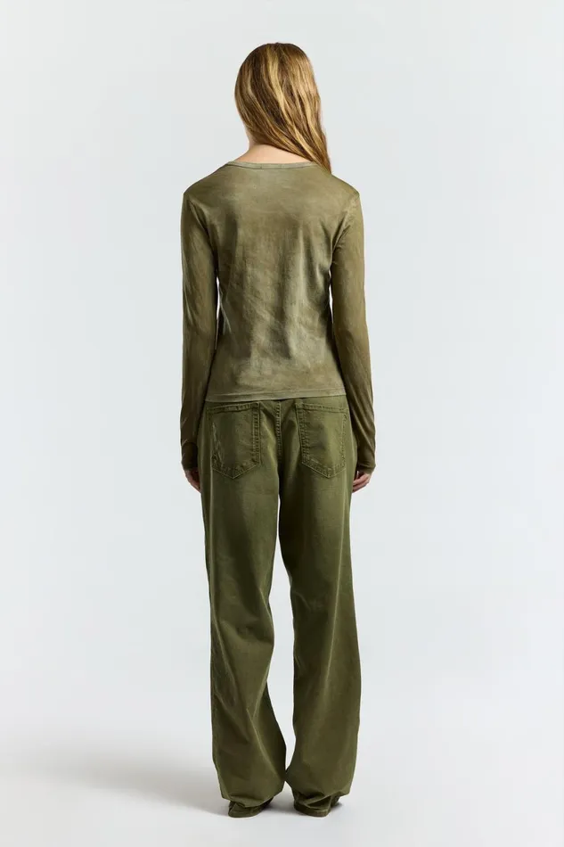 Women Standard Long Sleeve Shirt Vintage Fern COTTON CITIZEN Shirts Women Standard Long Sleeve Shirt Vintage Fern COTTON CITIZEN Shirts