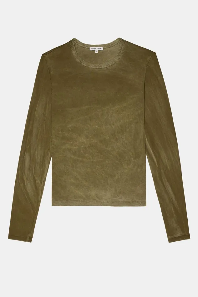 Women Standard Long Sleeve Shirt Vintage Fern COTTON CITIZEN Shirts Women Standard Long Sleeve Shirt Vintage Fern COTTON CITIZEN Shirts