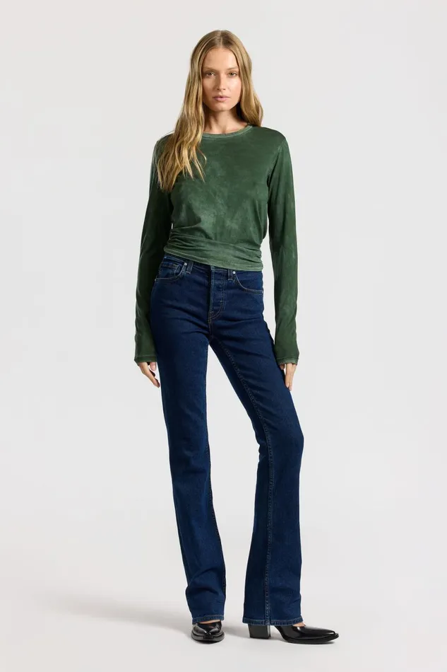 Women Standard Long Sleeve Shirt Vintage Hunter COTTON CITIZEN Shirts Women Standard Long Sleeve Shirt Vintage Hunter COTTON CITIZEN Shirts