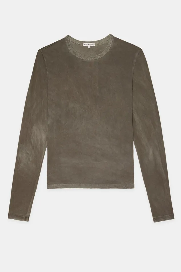Women Standard Long Sleeve Shirt Vintage Taupe COTTON CITIZEN Shirts Women Standard Long Sleeve Shirt Vintage Taupe COTTON CITIZEN Shirts