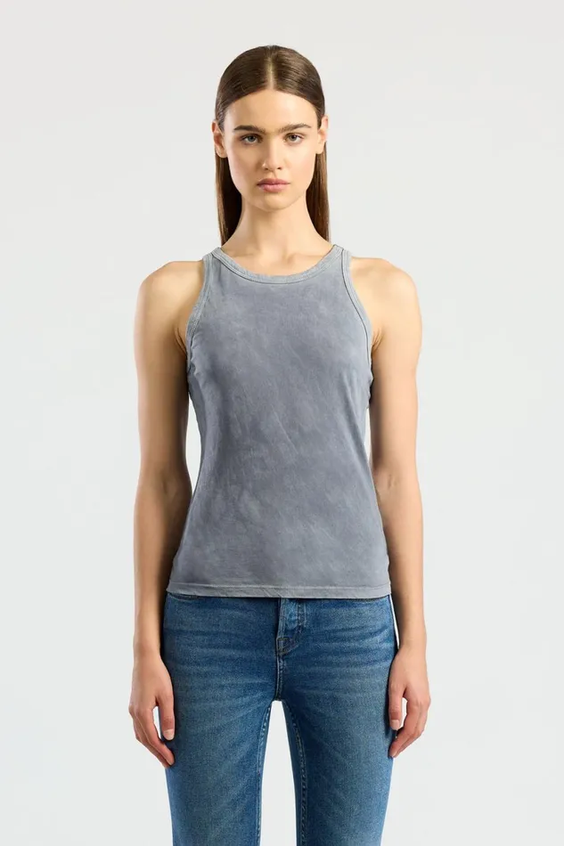 Women Standard Tank Vintage Natural Blue COTTON CITIZEN Tanks