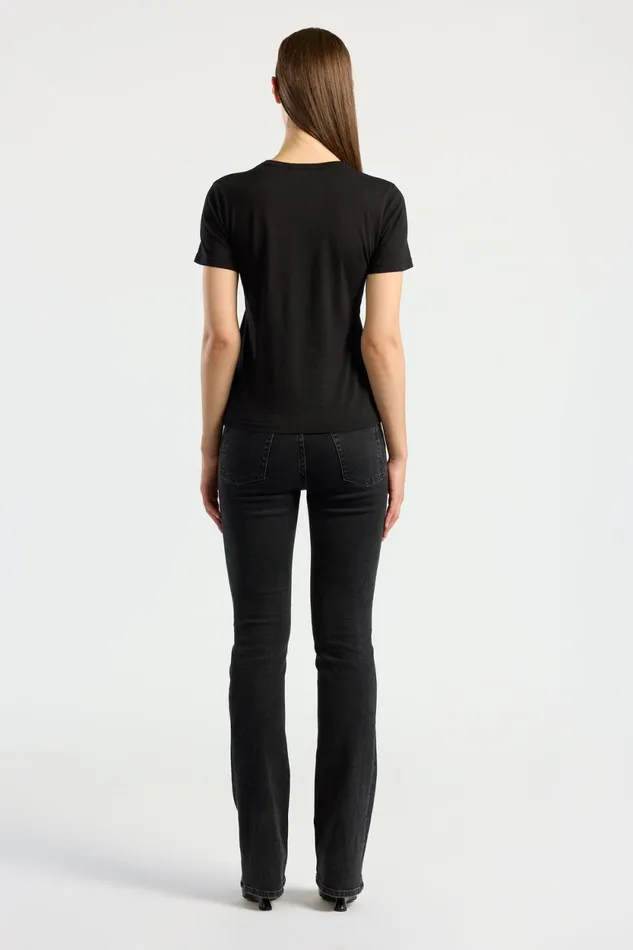 Women Standard Tee Jet Black COTTON CITIZEN Tees Women Standard Tee Jet Black COTTON CITIZEN Tees