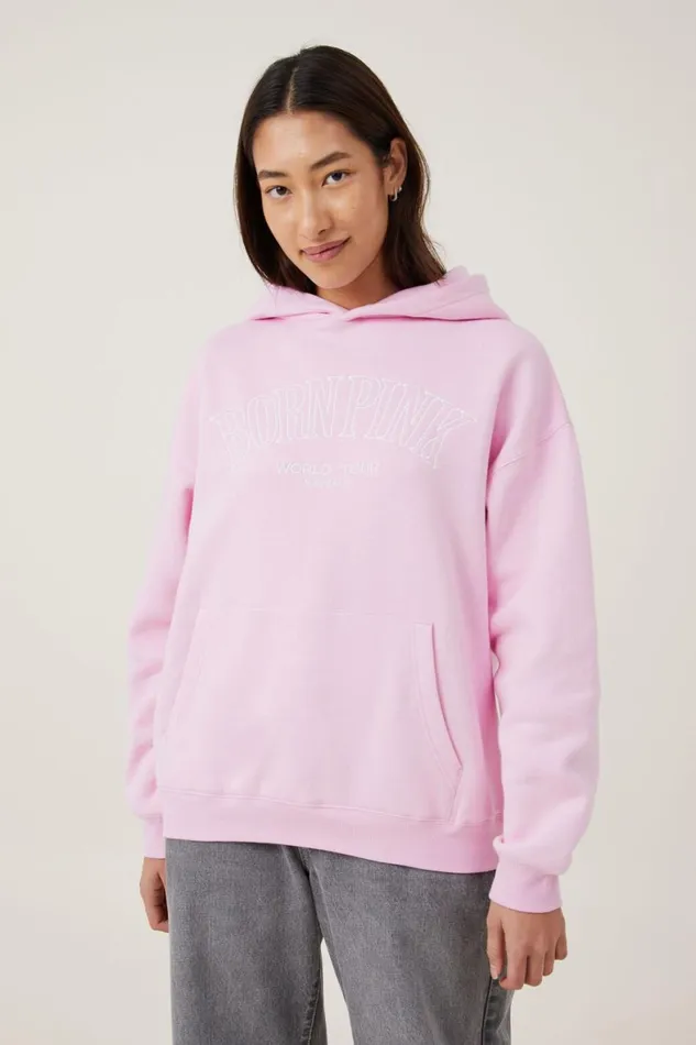Women Sweats and Hoodies Cotton On Black Pink Hoodie Lcn Br Black Pink Born Pink Candy Pink Women Sweats and Hoodies Cotton On Black Pink Hoodie Lcn Br Black Pink Born Pink Candy Pink