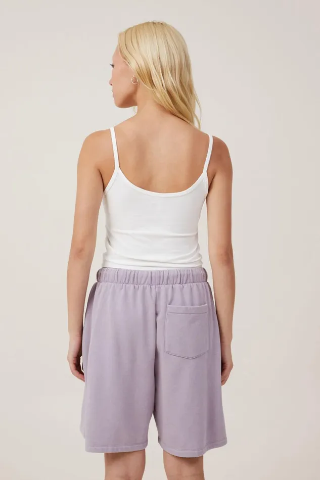 Women Sweats and Hoodies Cotton On Fleece Lounge Jort Lavender Aura