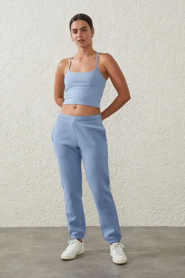Women Sweats and Hoodies Cotton On Plush Essential Gym Trackpant Forever Blue Women Sweats and Hoodies Cotton On Plush Essential Gym Trackpant Forever Blue
