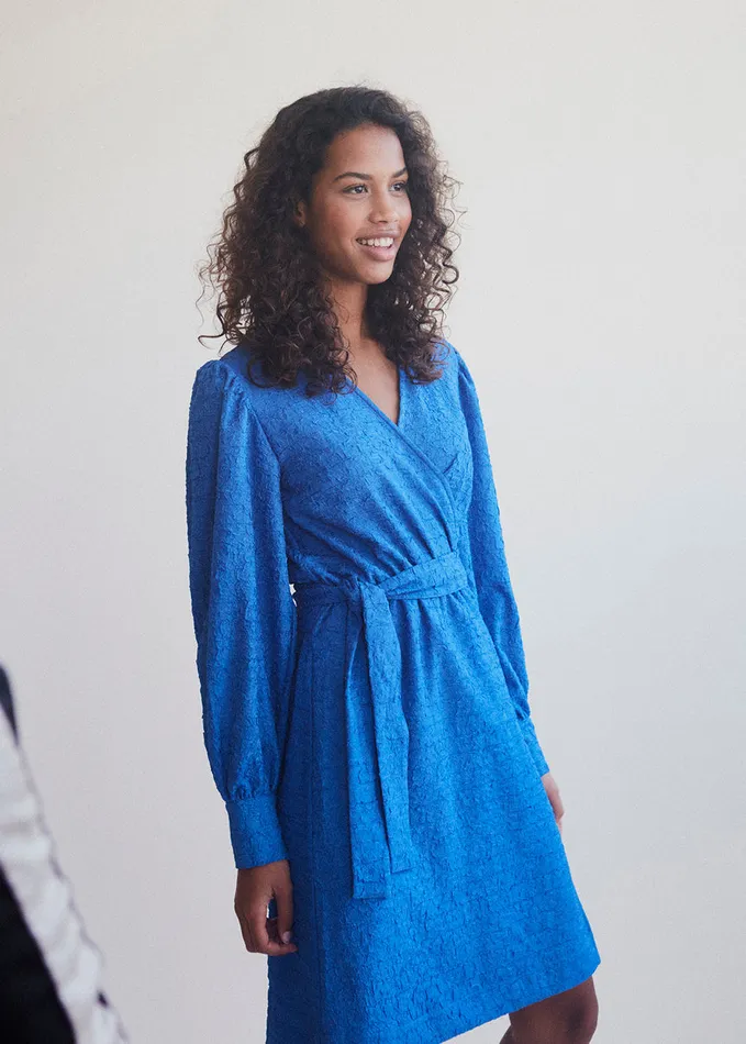 Women TalissaMD Wrap Dress Bright Ocean Modstrm Dresses Women TalissaMD Wrap Dress Bright Ocean Modstrm Dresses