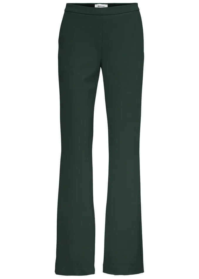 Women Tanny Flare Pants Empire Green Modstrm Pants and Leggings