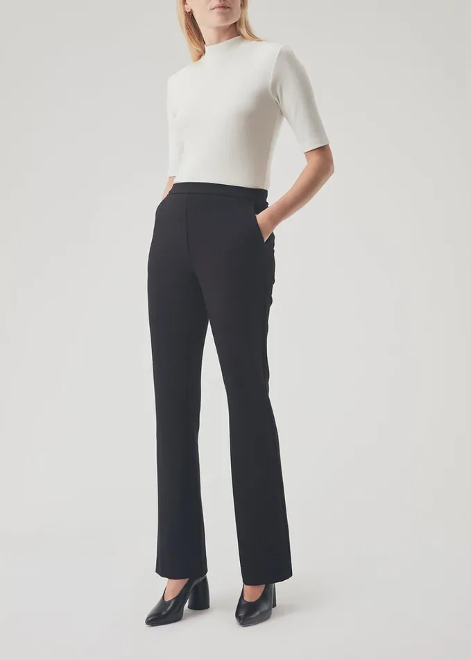 Women Tanny Flare Pants Espresso Modstrm Pants and Leggings