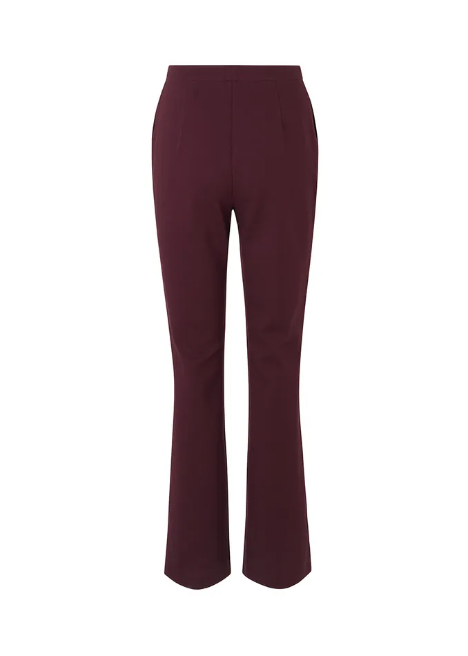 Women TannyMD Slit Pants Currant Modstrm Pants and Leggings
