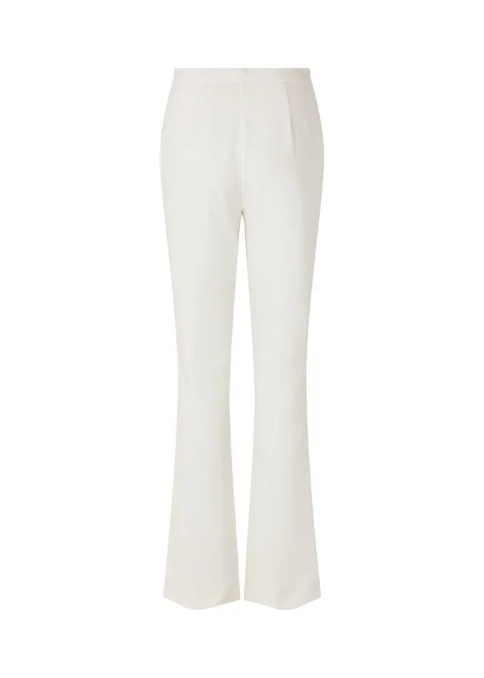 Women TannyMD Slit Pants Off White Modstrm Pants and Leggings Women TannyMD Slit Pants Off White Modstrm Pants and Leggings