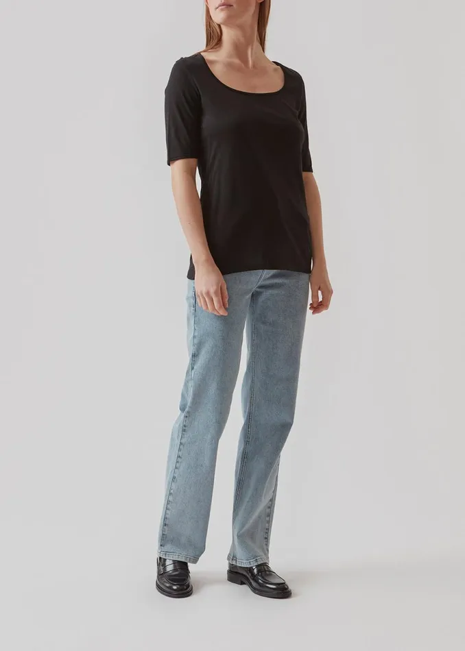 Women TempoMD Tshirt Black Modstrm TShirts