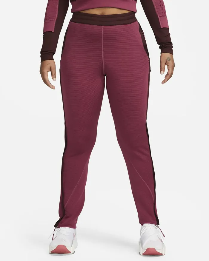 Women ThermaFit Adv City Ready Rosewoodburgundy Crushblack Nike Trousers