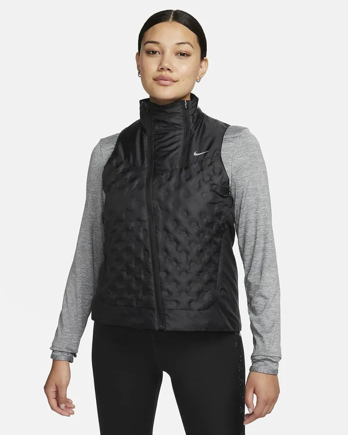 Women ThermaFit Adv Repel Aeroloft Black Nike Jackets