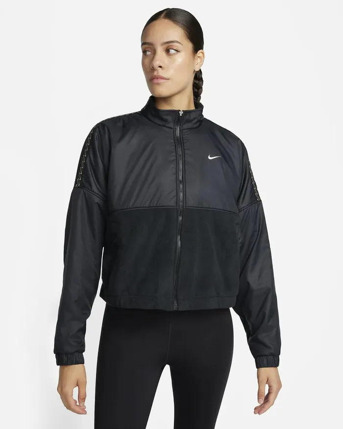 Women ThermaFit One Blackblackwhite Nike Hoodies And Sweatshirts