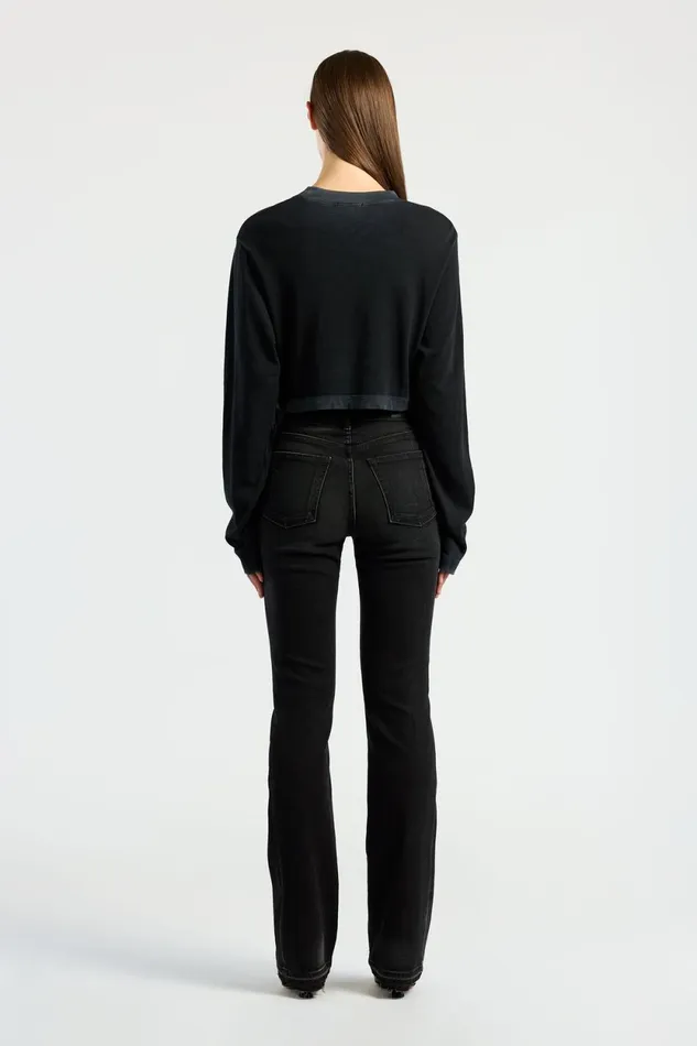 Women Tokyo Crop Shirt Vintage Black COTTON CITIZEN Shirts Women Tokyo Crop Shirt Vintage Black COTTON CITIZEN Shirts