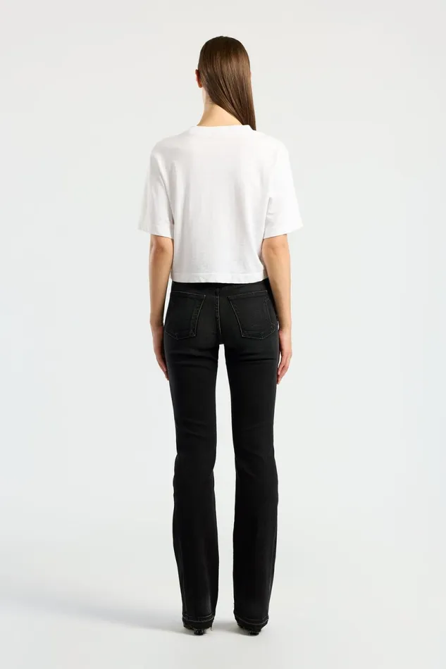Women Tokyo Crop Tee White COTTON CITIZEN Tees Women Tokyo Crop Tee White COTTON CITIZEN Tees