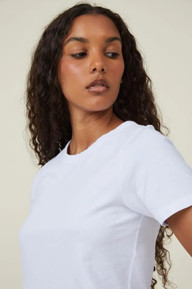 Women Tops Cotton On The Classic Organic Tee White