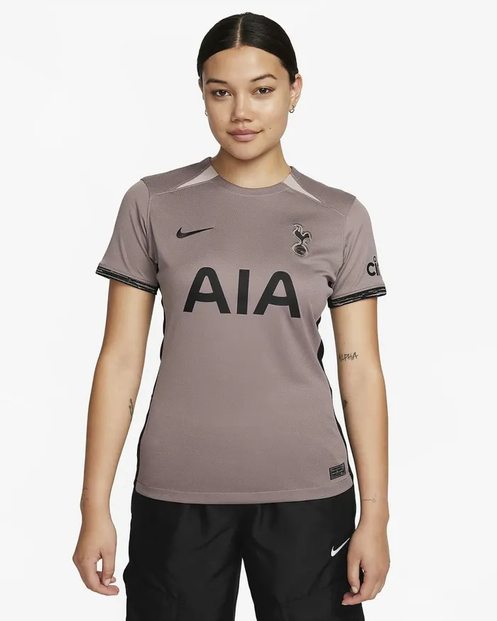 Women Tottenham Hotspur 202324 Stadium Third Taupe Hazediffused Taupeblack Nike Tops And TShirts Women Tottenham Hotspur 202324 Stadium Third Taupe Hazediffused Taupeblack Nike Tops And TShirts