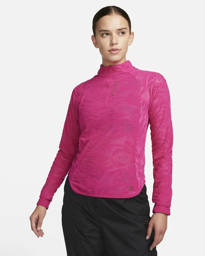 Women Trail Fireberrycedar Nike Tops And TShirts