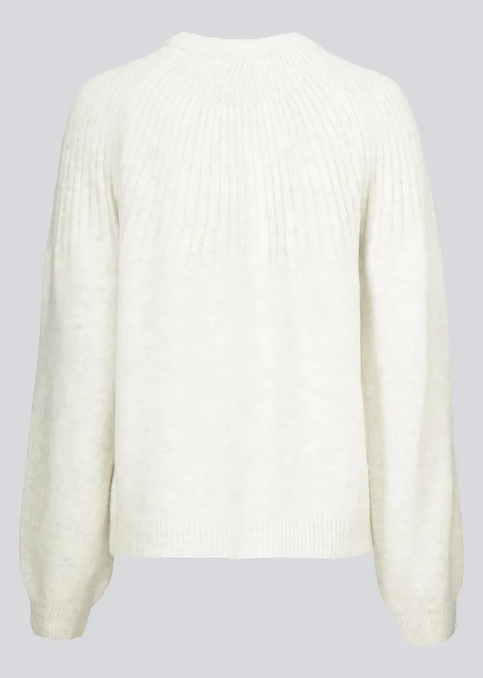 Women Truce Oneck Off White Modstrm Blouses and Knitwear Women Truce Oneck Off White Modstrm Blouses and Knitwear