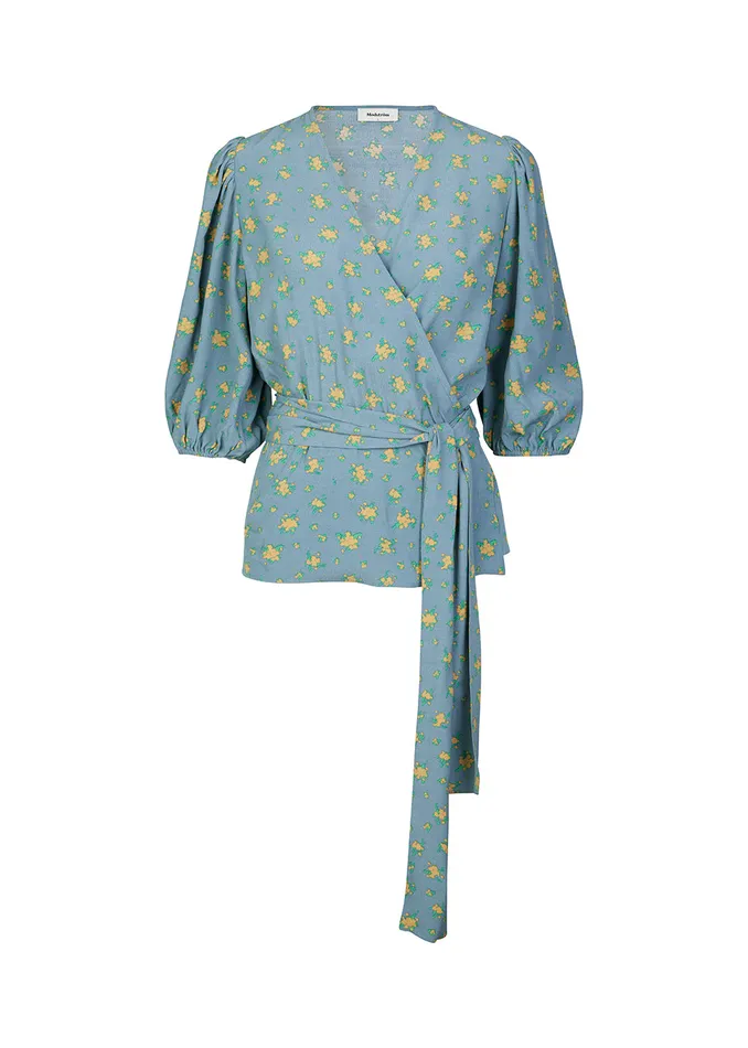 Women TuckerMD Print Top Stormy Waterbloom Modstrm Tops