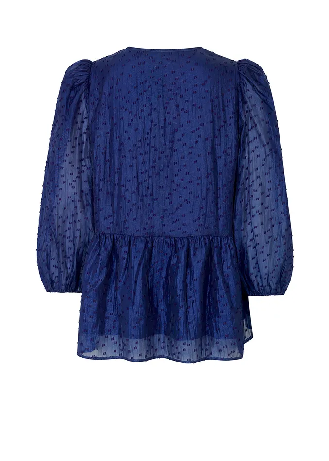 Women Tynna Top Clematis Blue Modstrm Tops Women Tynna Top Clematis Blue Modstrm Tops