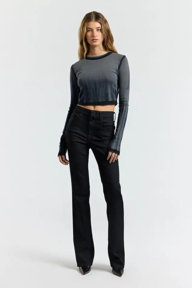 Women Verona Crop Shirt Black Cast COTTON CITIZEN Shirts Women Verona Crop Shirt Black Cast COTTON CITIZEN Shirts