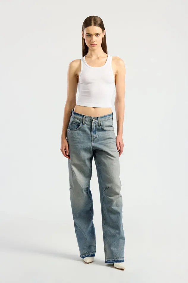Women Verona Crop Tank White COTTON CITIZEN Tanks