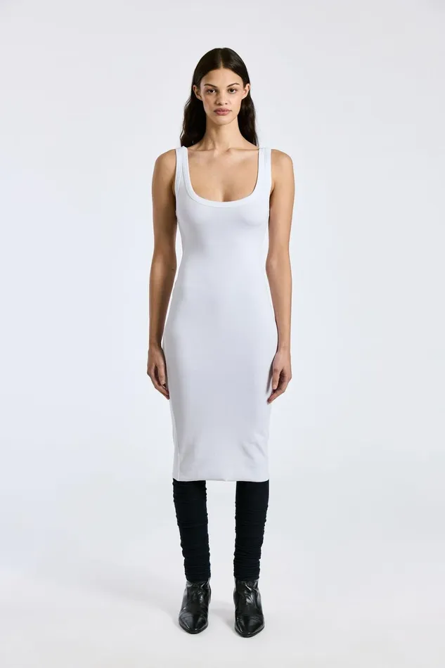 Women Verona Midi Dress White COTTON CITIZEN Dresses