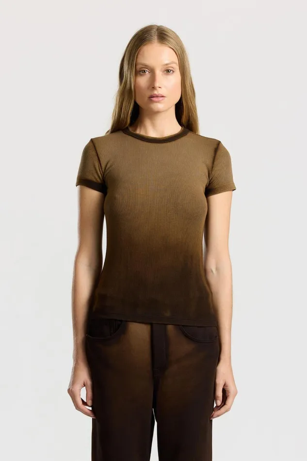 Women Verona Tee Espresso Cast COTTON CITIZEN Tees