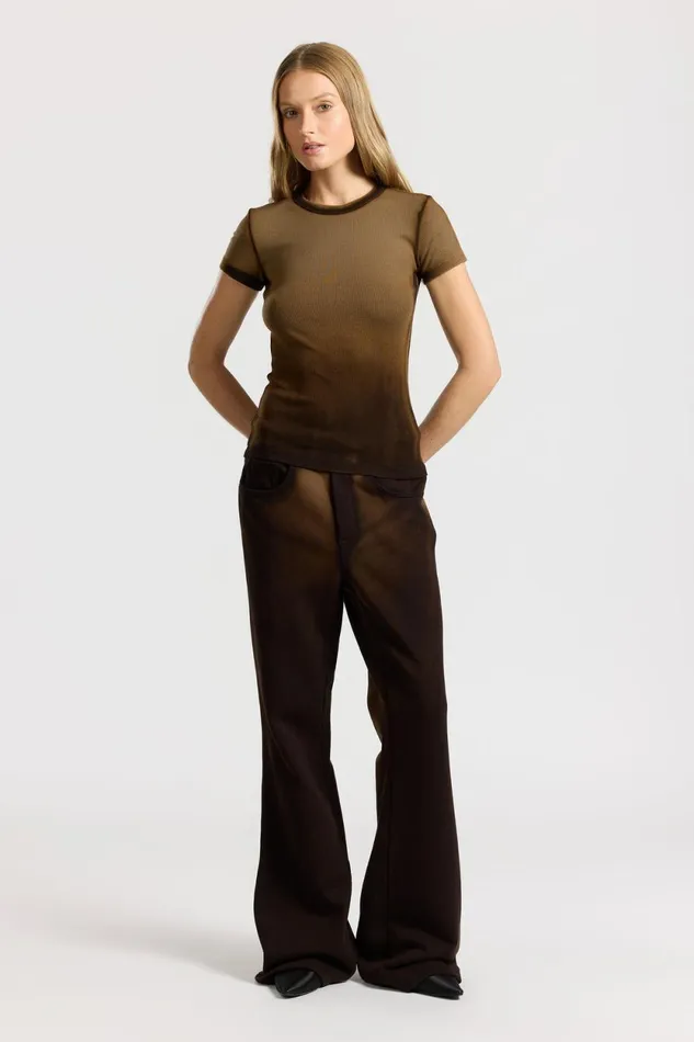 Women Verona Tee Espresso Cast COTTON CITIZEN Tees Women Verona Tee Espresso Cast COTTON CITIZEN Tees