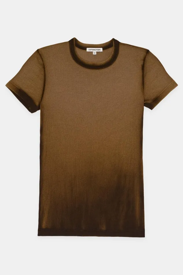 Women Verona Tee Espresso Cast COTTON CITIZEN Tees Women Verona Tee Espresso Cast COTTON CITIZEN Tees