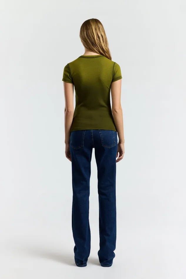 Women Verona Tee Pine Cast COTTON CITIZEN Tees Women Verona Tee Pine Cast COTTON CITIZEN Tees