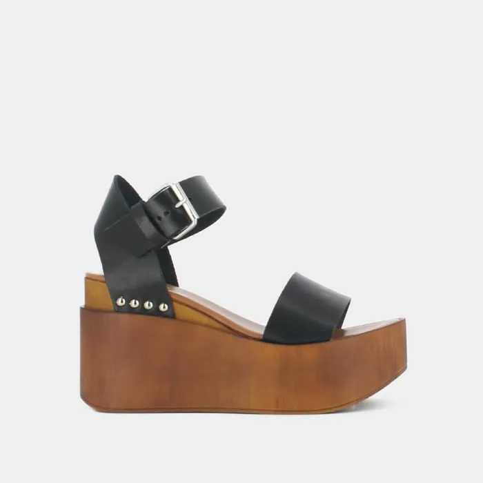 Women Wedges Espadrilles Jonak Sandals With Wedge Heels And Silver Details