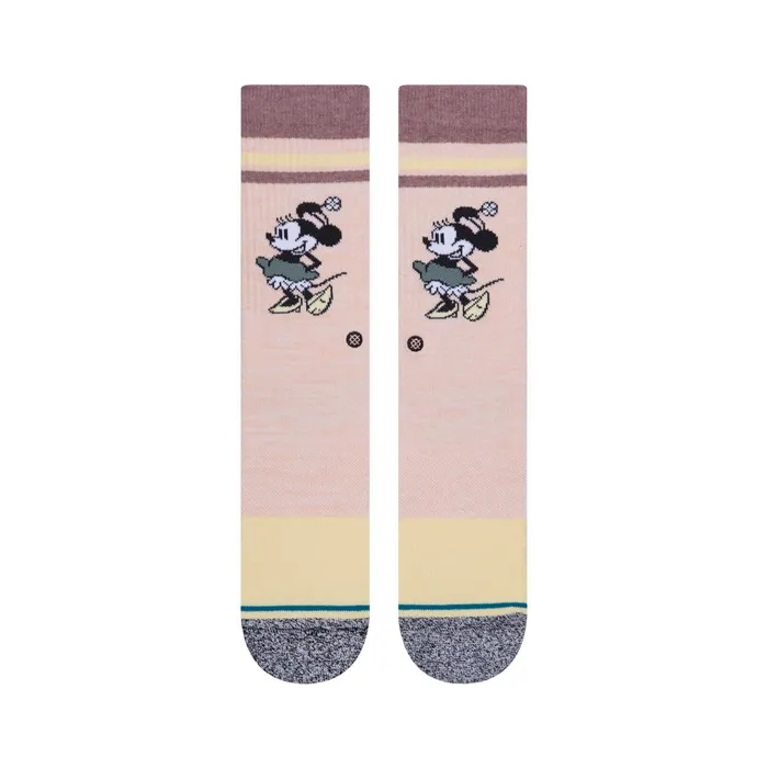 Women X Vintage Disney 2020 Crew Socks Minnie Mouse 8211 Multi Stance Crew