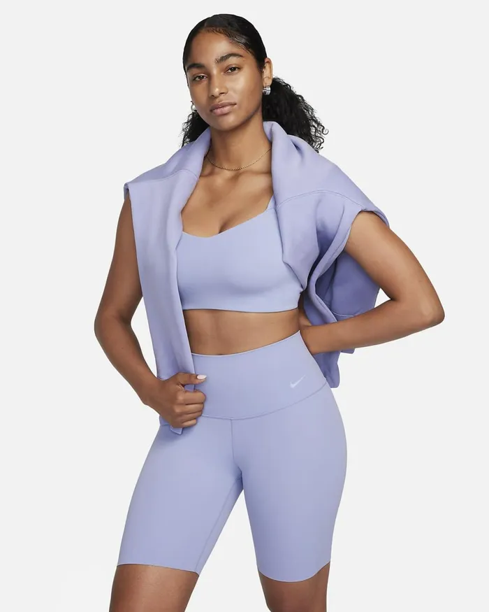 Women Zenvy Indigo Hazeblack Nike Leggings